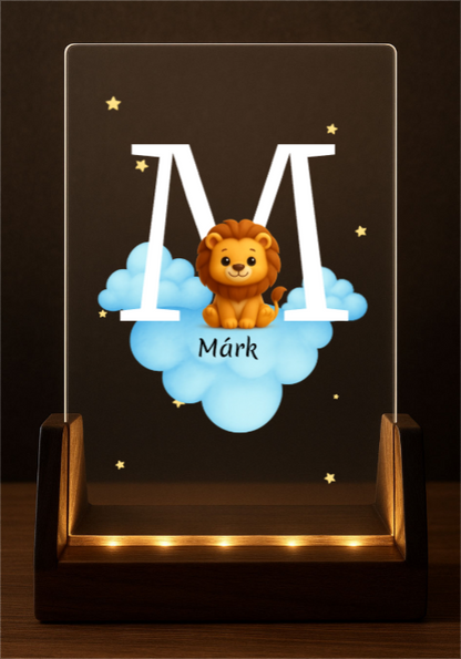 FényNeked - Személyre Szabott Éjjeli Kölyöklámpa