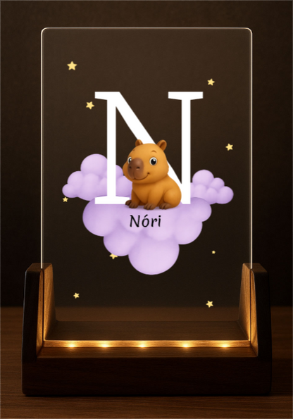 FényNeked - Személyre Szabott Éjjeli Kölyöklámpa