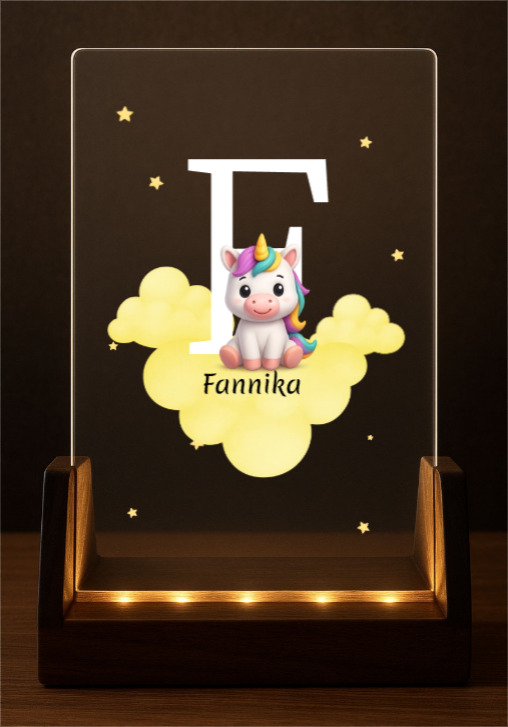 FényNeked - Személyre Szabott Éjjeli Kölyöklámpa