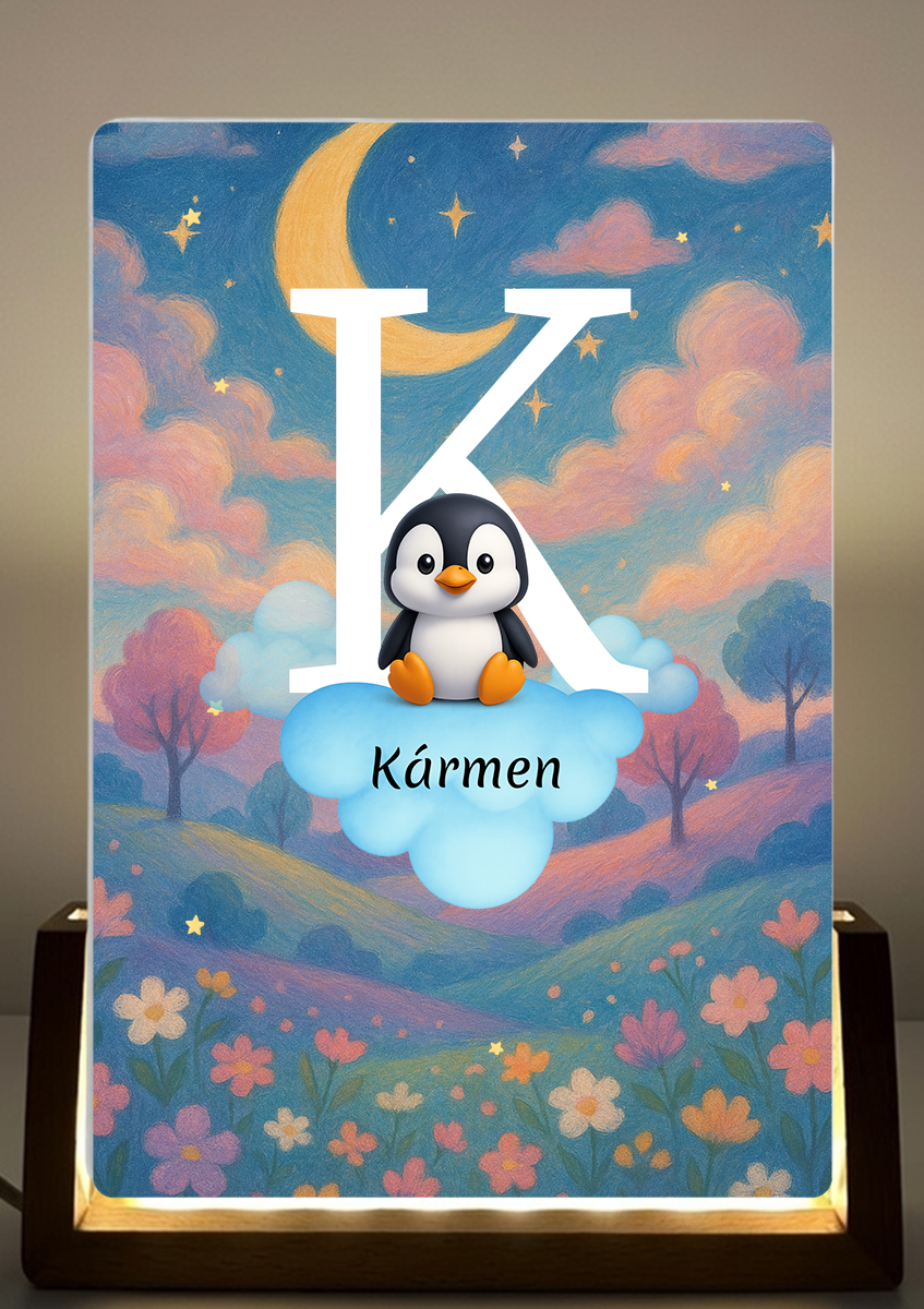 FényNeked - Személyre Szabott Éjjeli Kölyöklámpa