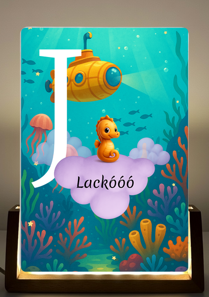 FényNeked - Személyre Szabott Éjjeli Kölyöklámpa