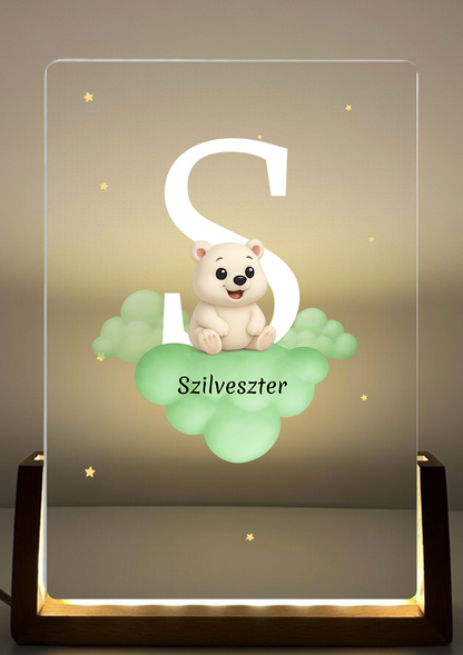 FényNeked - Személyre Szabott Éjjeli Kölyöklámpa