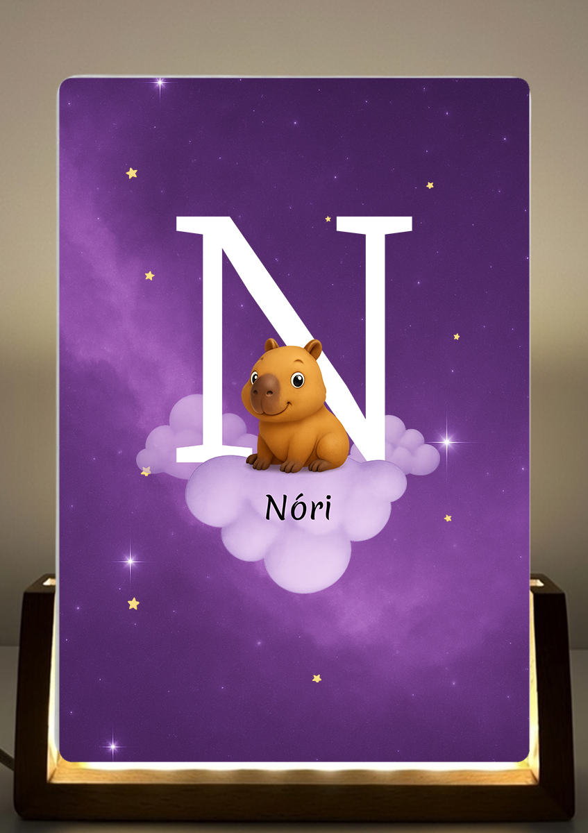 FényNeked - Személyre Szabott Éjjeli Kölyöklámpa